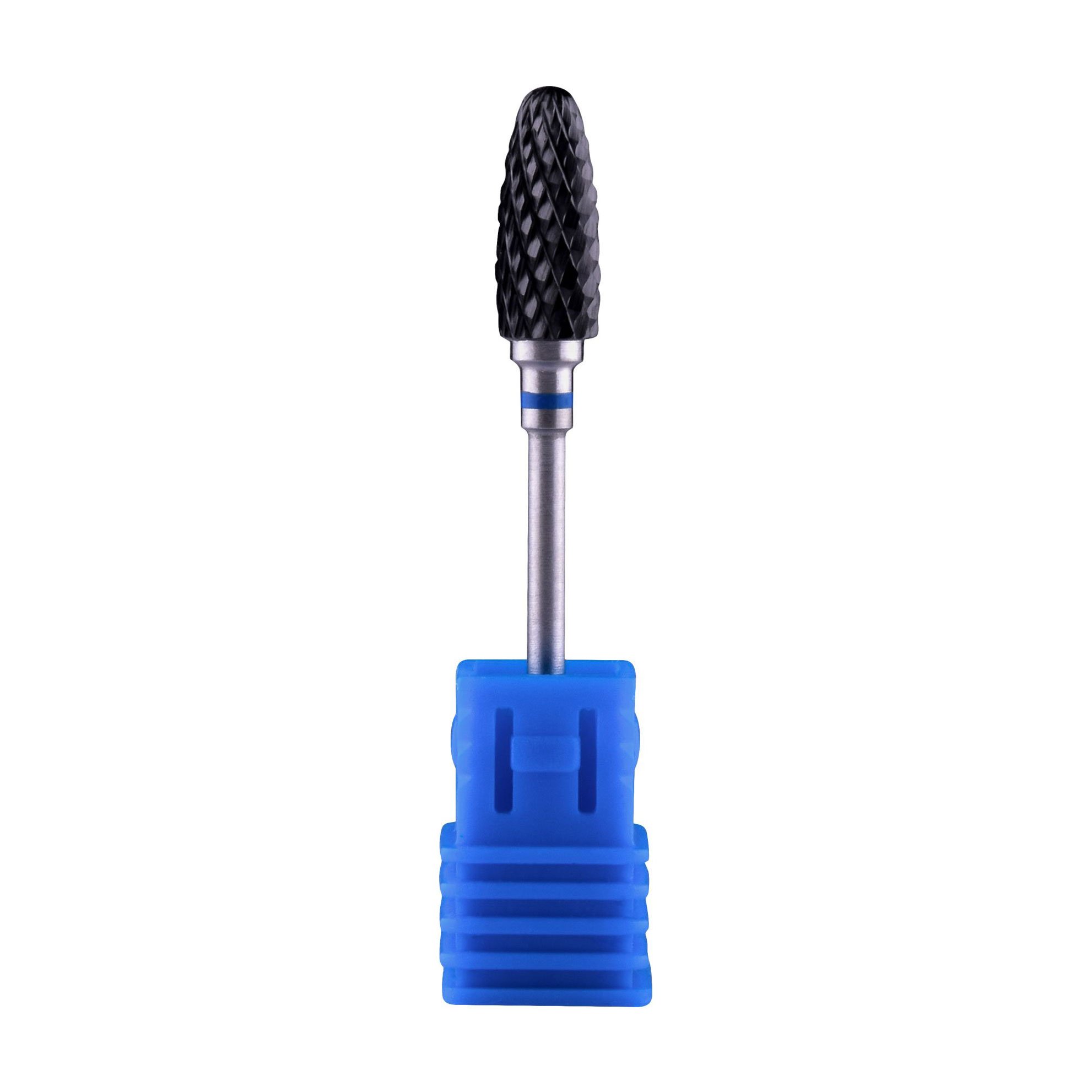 

Керамічна насадка для фрезера Vizavi Professional M Flame Bit, чорна, синя насічка