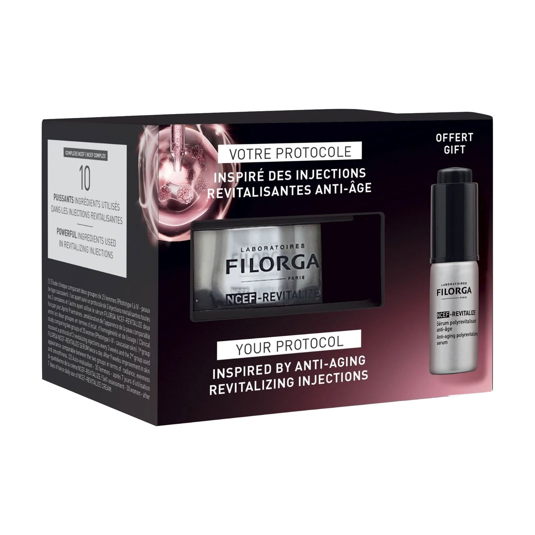 

Набір для обличчя Filorga NCEF-Revitalize Set (крем, 50 мл + сироватка, 5 мл)