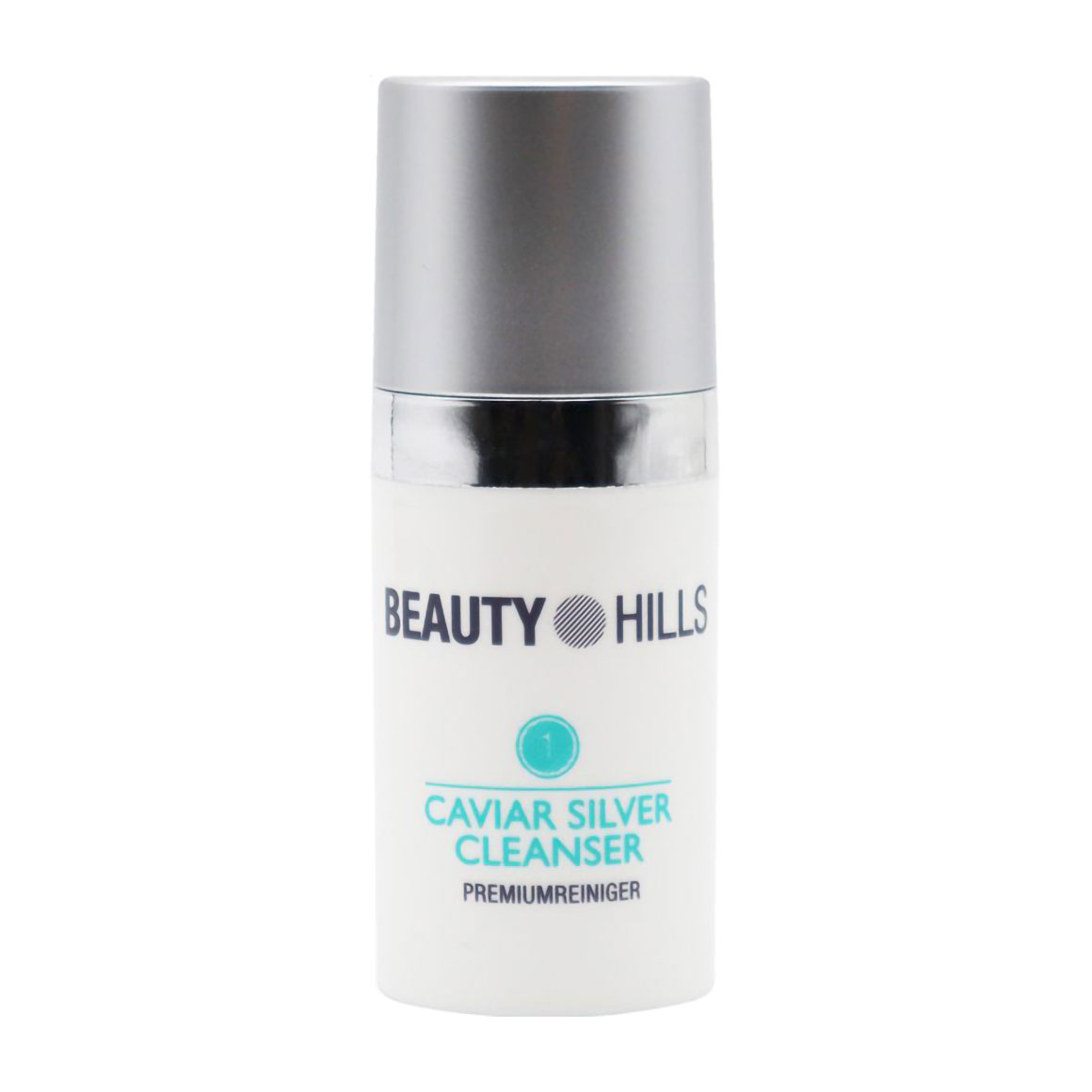 

Очищувальний засіб для зрілої шкіри обличчя Beauty Hills Caviar Silver Cleanser, 15 мл