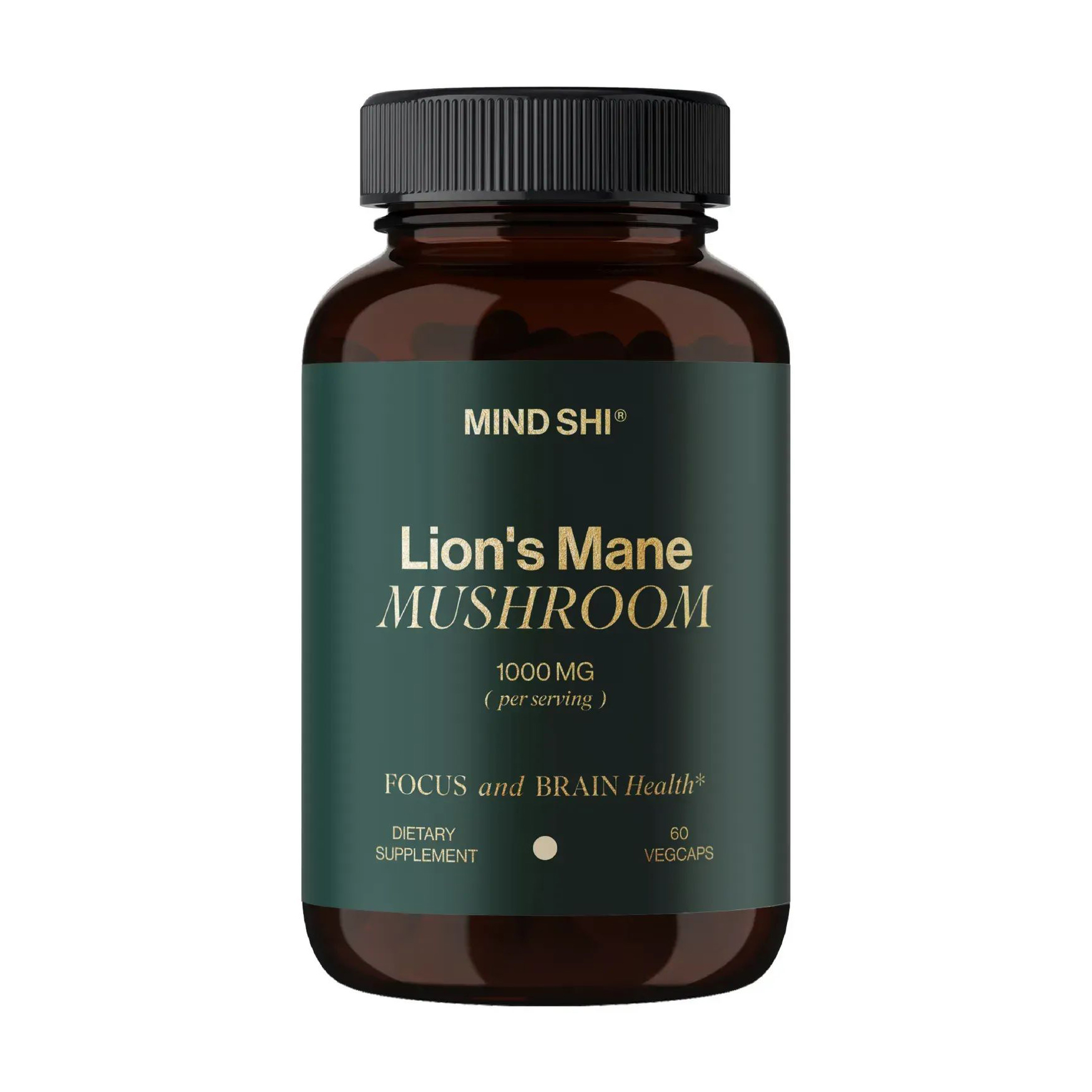 

Гриб Левова грива Mind Shi Lion's Mane Mushroom 1000 мг, 60 капсул