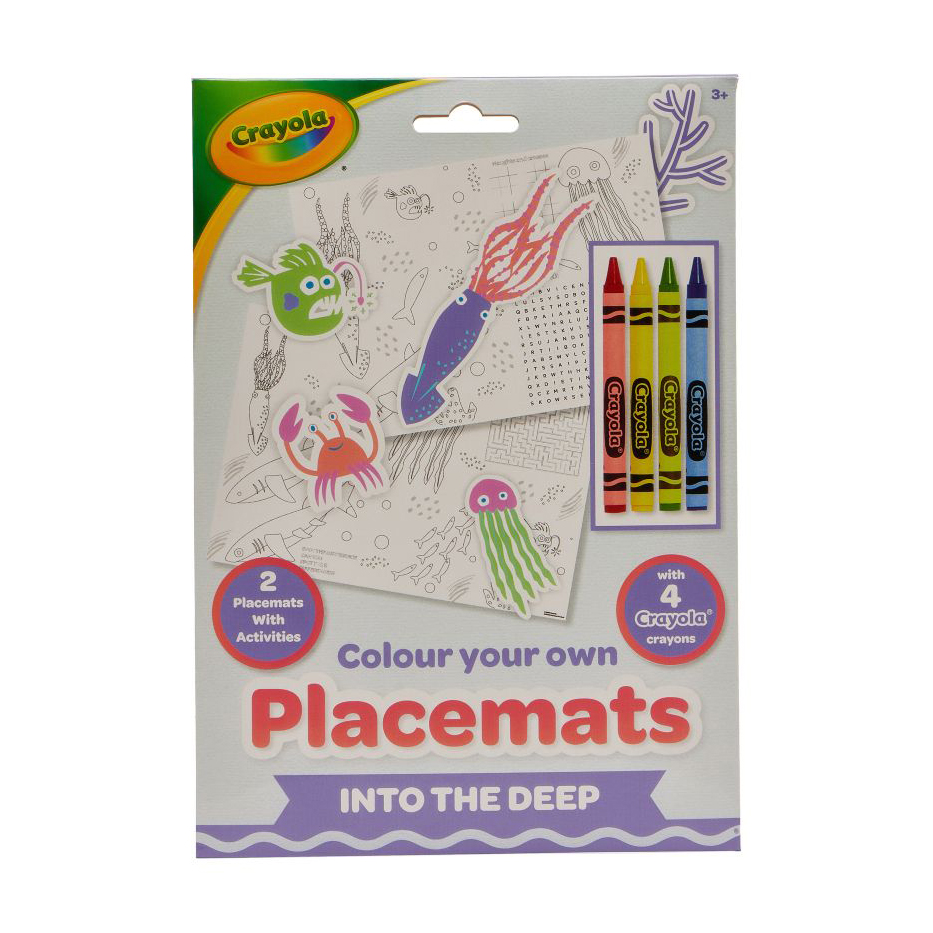 

Дитячий набір для творчості Crayola Підводний світ, від 3 років (15755-C)