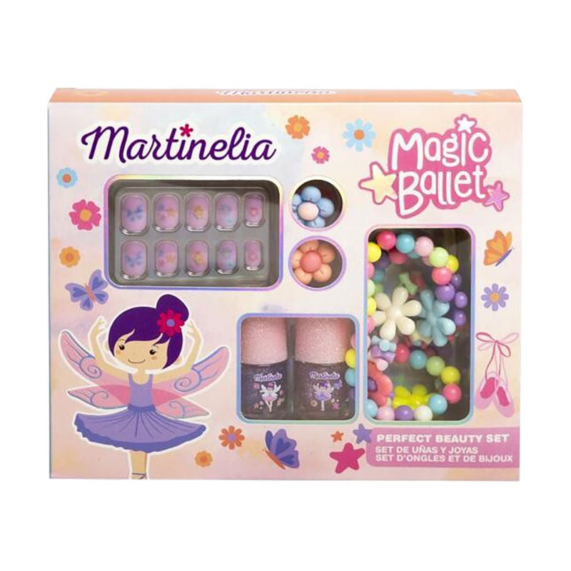 

Набір для манікюру Martinelia Magic Ballet з прикрасами, від 5 років, 6 предметів (12106)