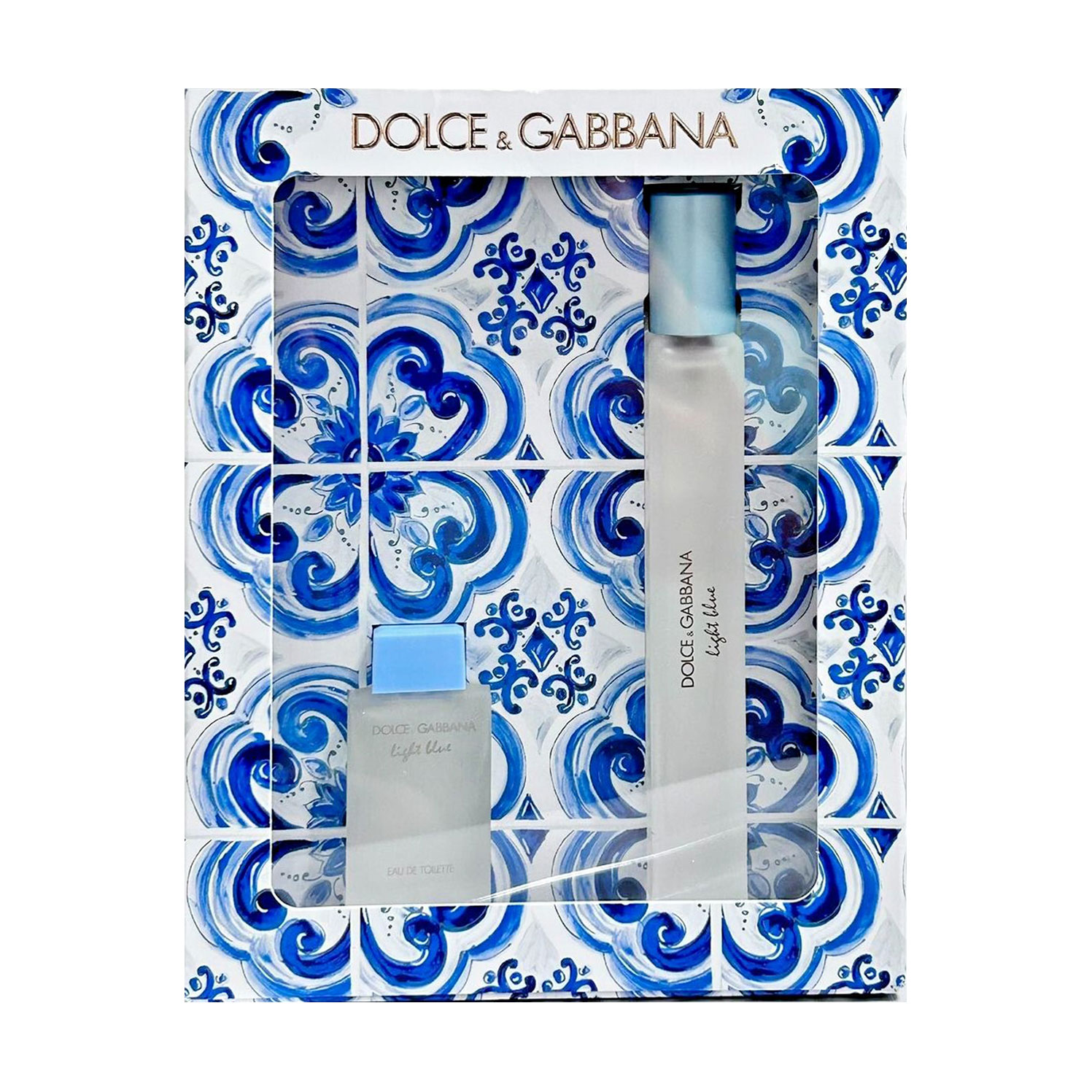 

Парфумований набір жіночий Dolce & Gabbana Light Blue (туалетна вода, 10 мл + туалетна вода, 4.5 мл)