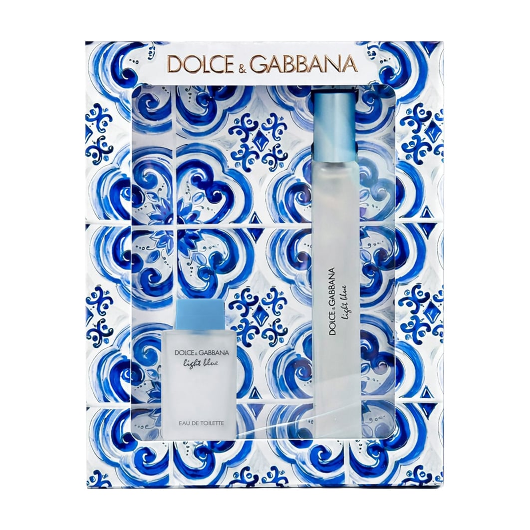 Уцінка! Парфумований набір жіночий Dolce & Gabbana Light Blue (туалетна вода, 10 мл + туалетна вода, 4.5 мл)