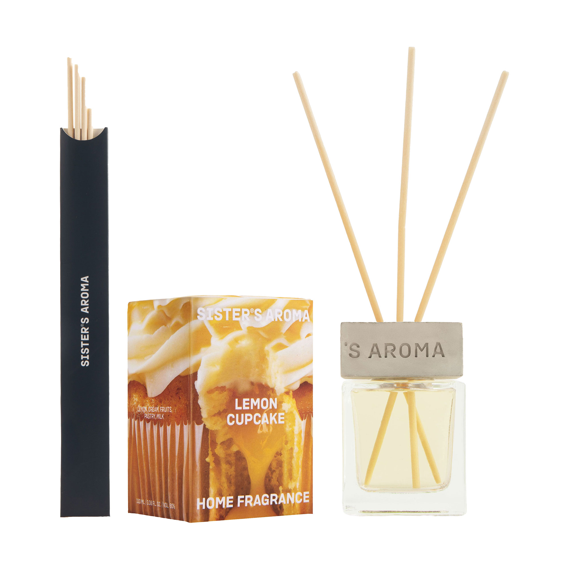 

Аромадифузор Sister's Aroma Lemon Capcake, 110 мл