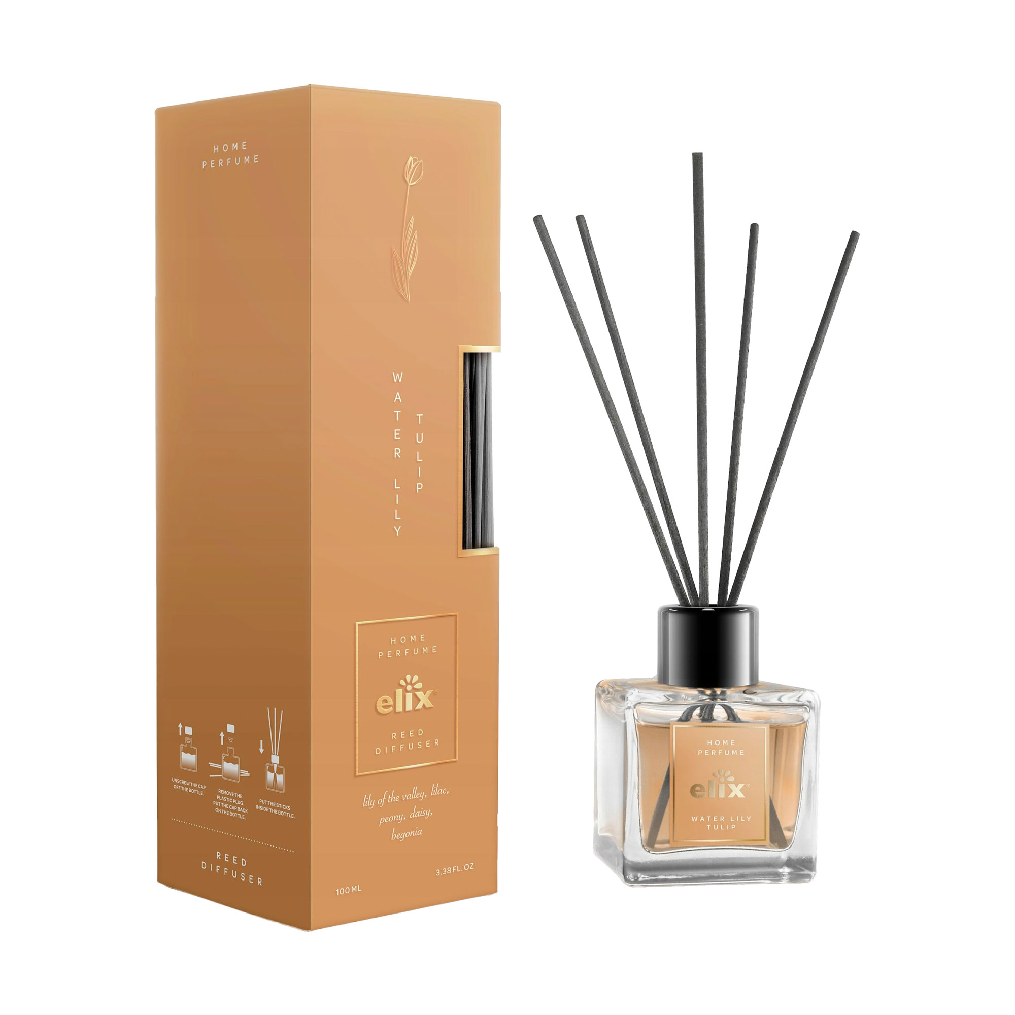 

Аромадифузор Elix Water Lily & Tulip, 100 мл