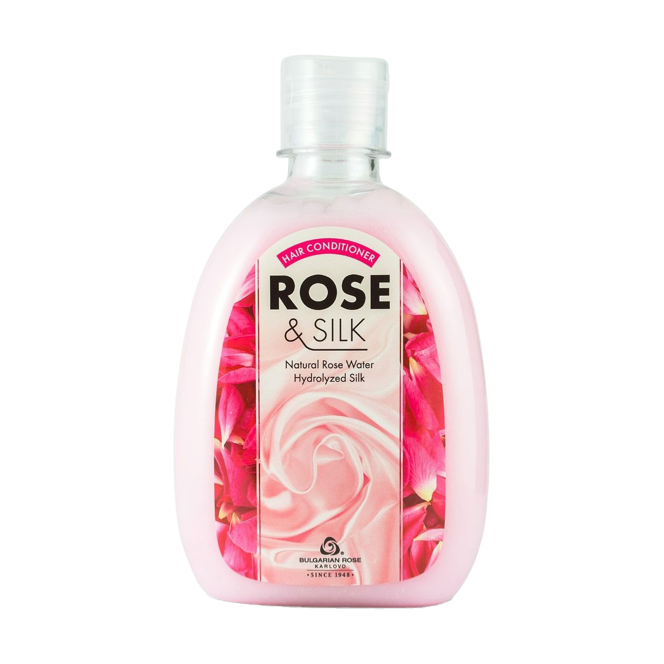 

Кондиціонер для волосся Bulgarian Rose Karlovo 1948 Rose & Silk Hair Conditioner, 320 мл