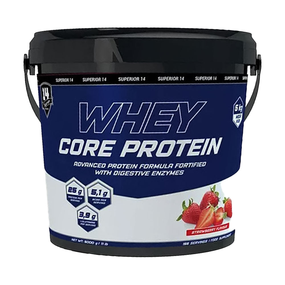 

Протеїн Superior14 Whey Core Protein Полуниця, в порошку, 5 кг