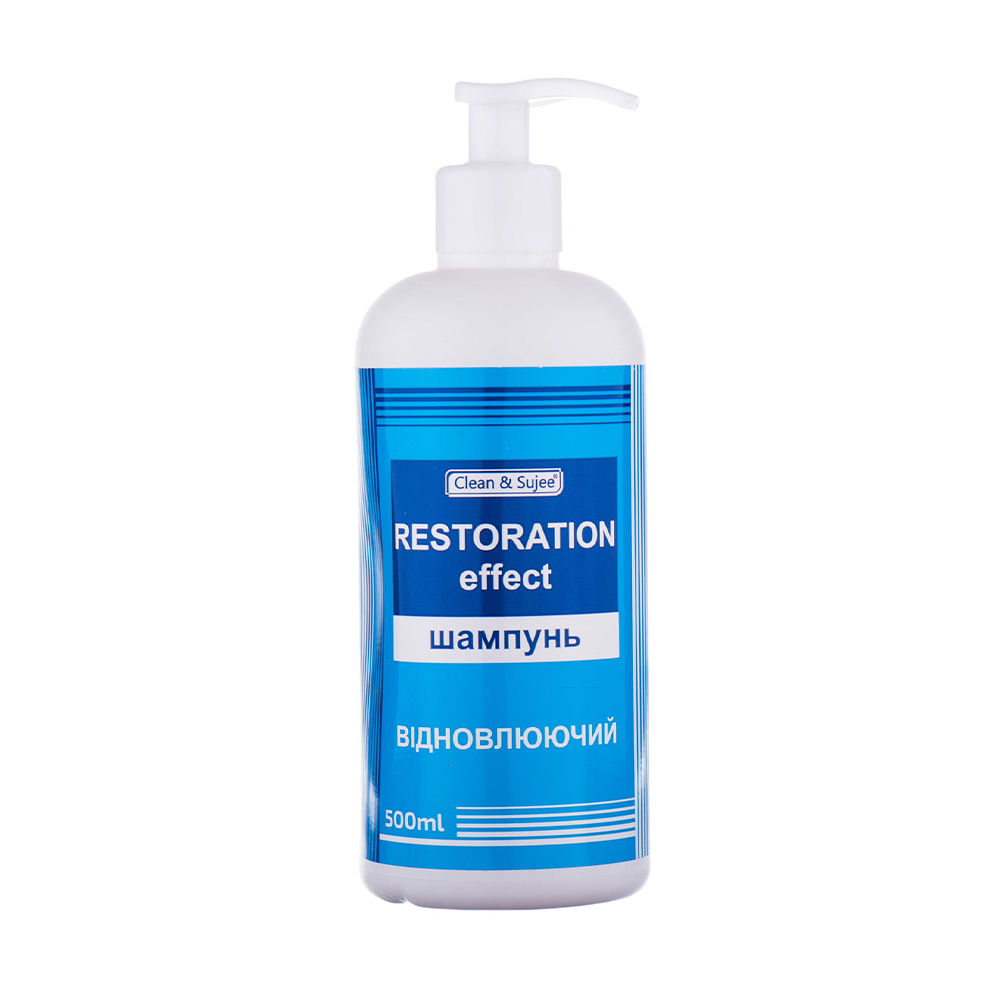 

Відновлювальний шампунь для волосся Clean & Sujee Restoration Effect, 500 мл