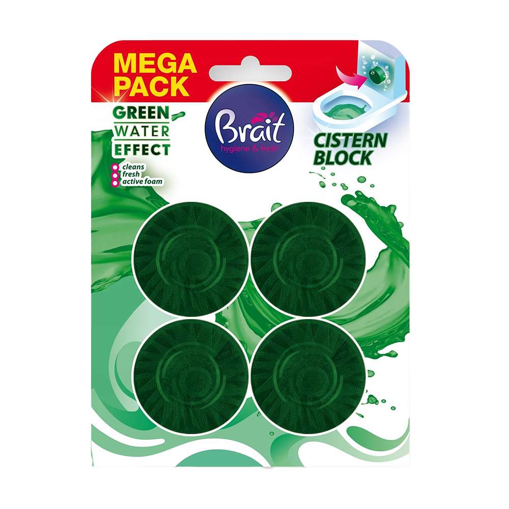 

Таблетка для бачка унітазу Brait Cistern Block Pine, 4*50 г