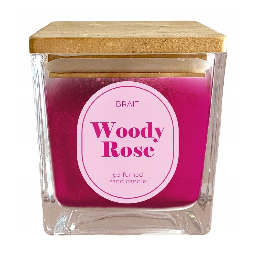 

Парфумована свічка в склянці Brait Perfumed Sand Candle Woody Rose, 130 г