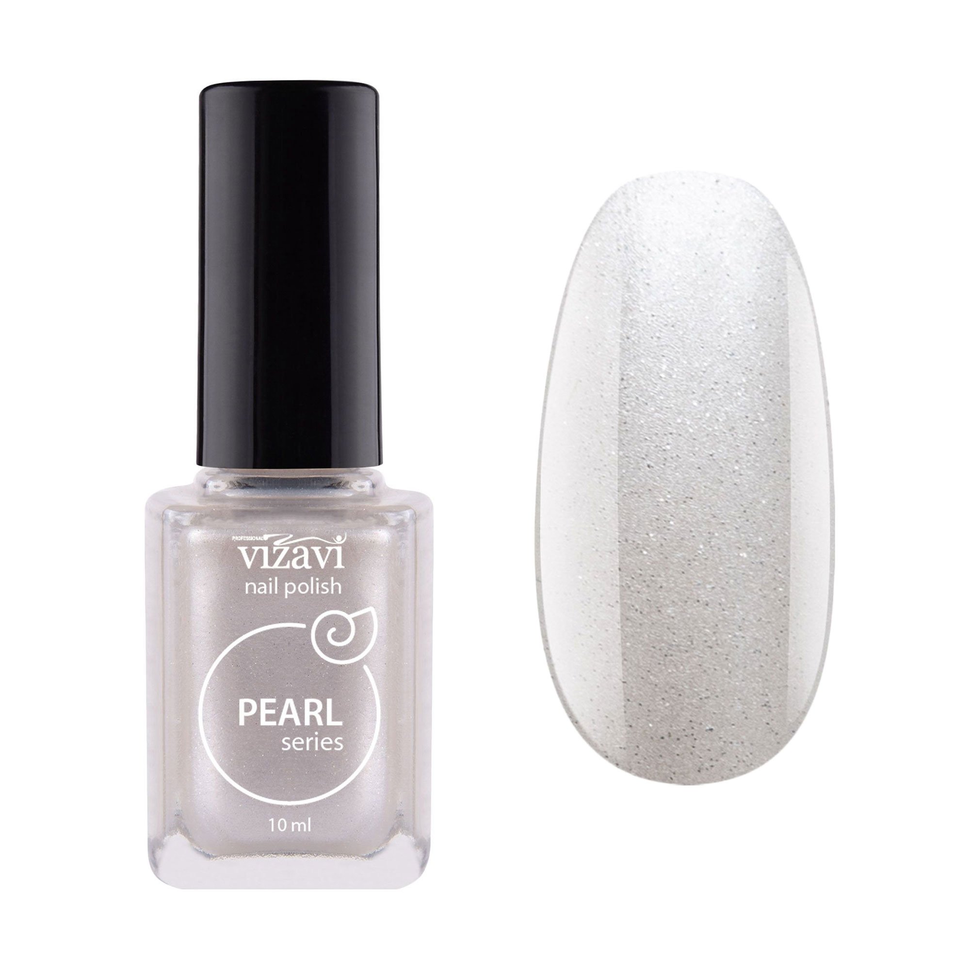 

Лак для нігтів Vizavi Professional Pearl Series Nail Polish 32 Срібло, 10 мл