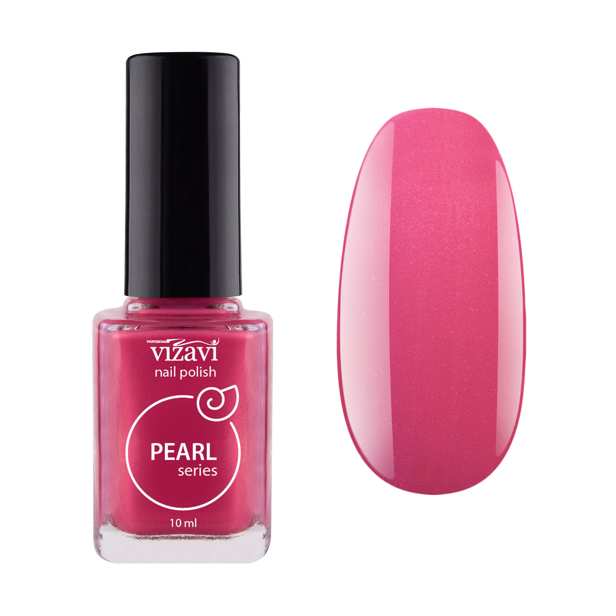 

Лак для нігтів Vizavi Professional Pearl Series Nail Polish 36 Рожевий, 10 мл