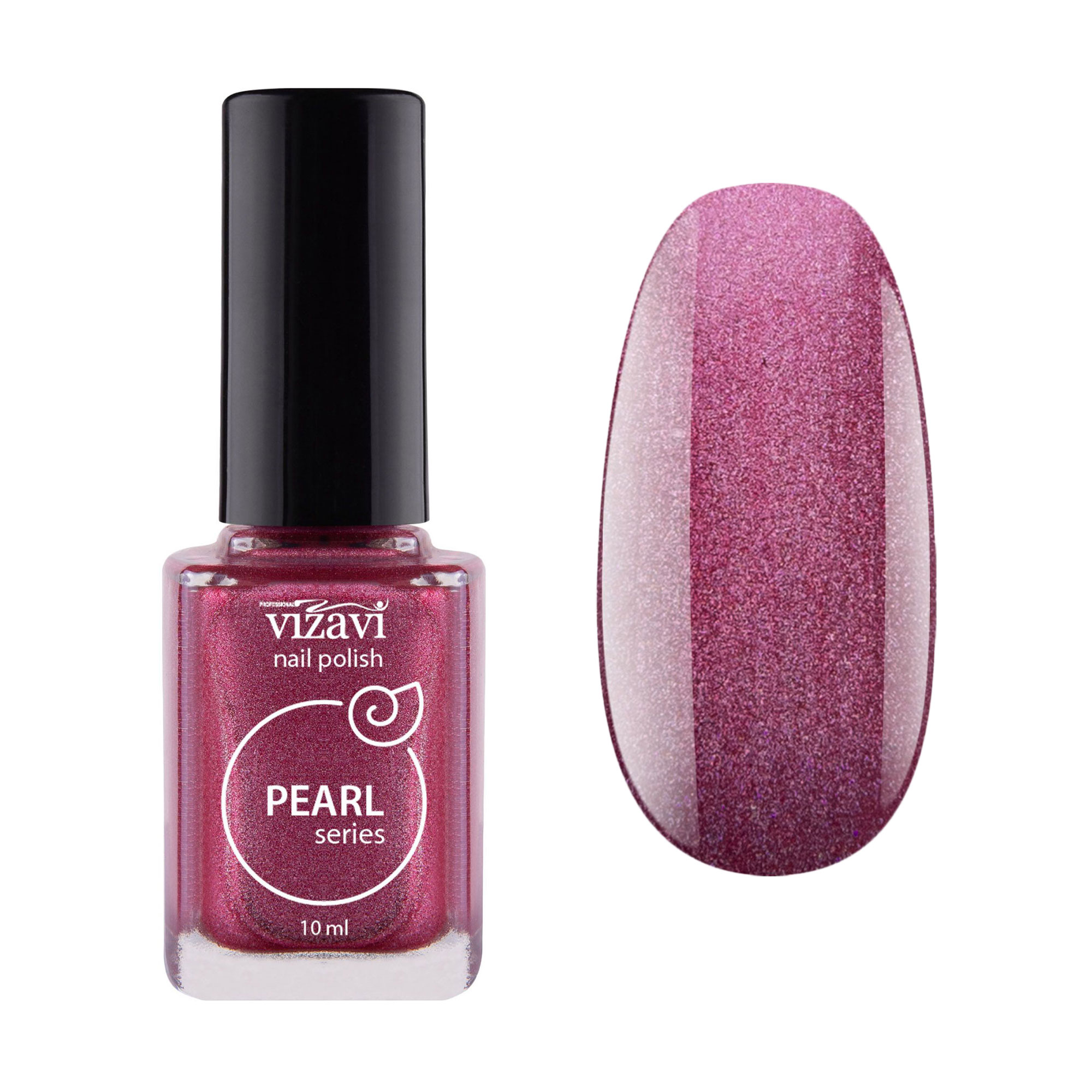 

Лак для нігтів Vizavi Professional Pearl Series Nail Polish 38 Рожевий, 10 мл