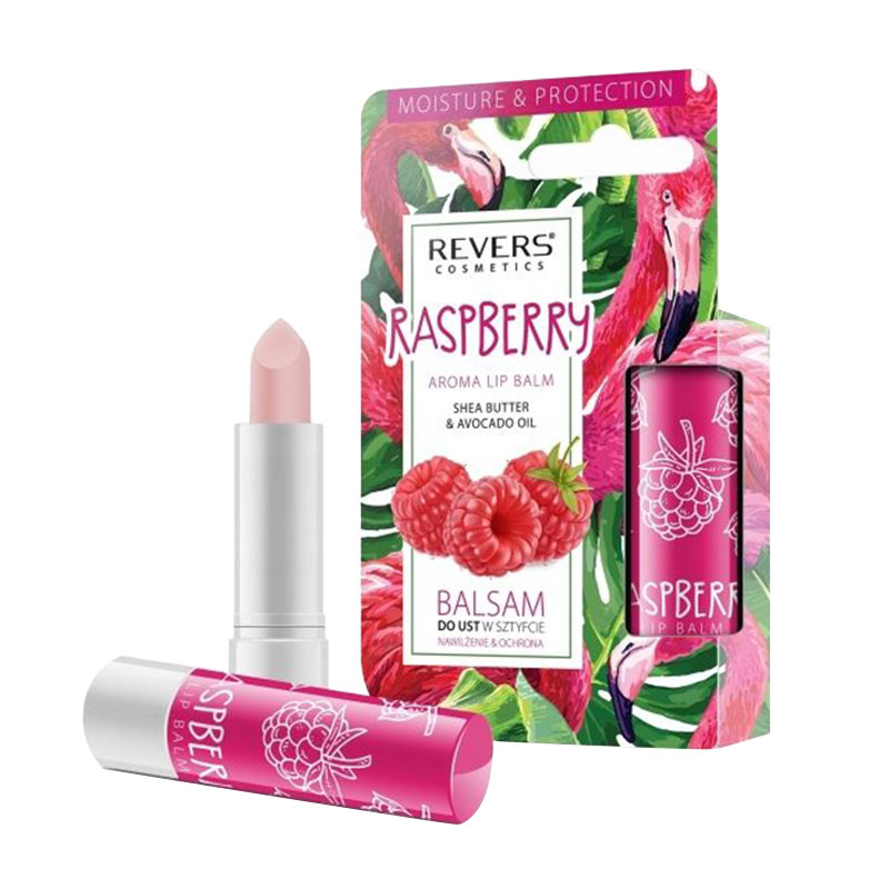 

Бальзам для губ Revers Cosmetic Aroma Lip Balm, Raspberry, 4 г