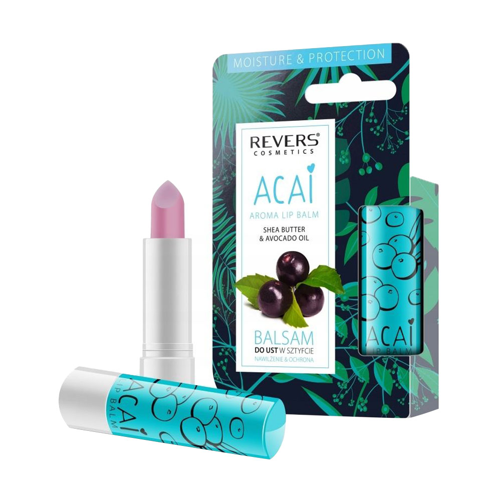 

Бальзам для губ Revers Cosmetic Aroma Lip Balm, Acai, 4 г