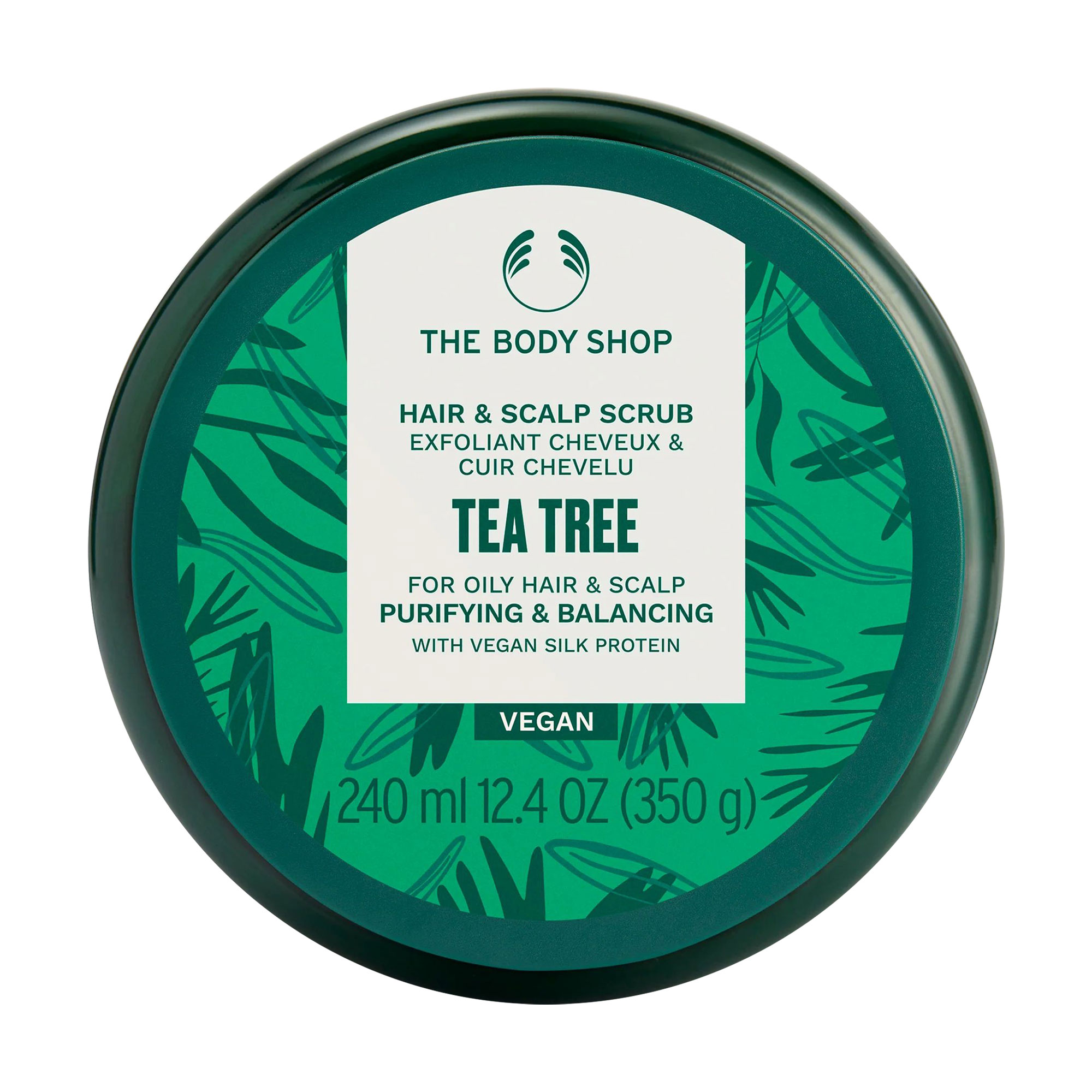 

Скраб для волосся та шкіри голови The Body Shop Tea Tree Purifying & Balancing Hair & Scalp Scrub, 240 мл