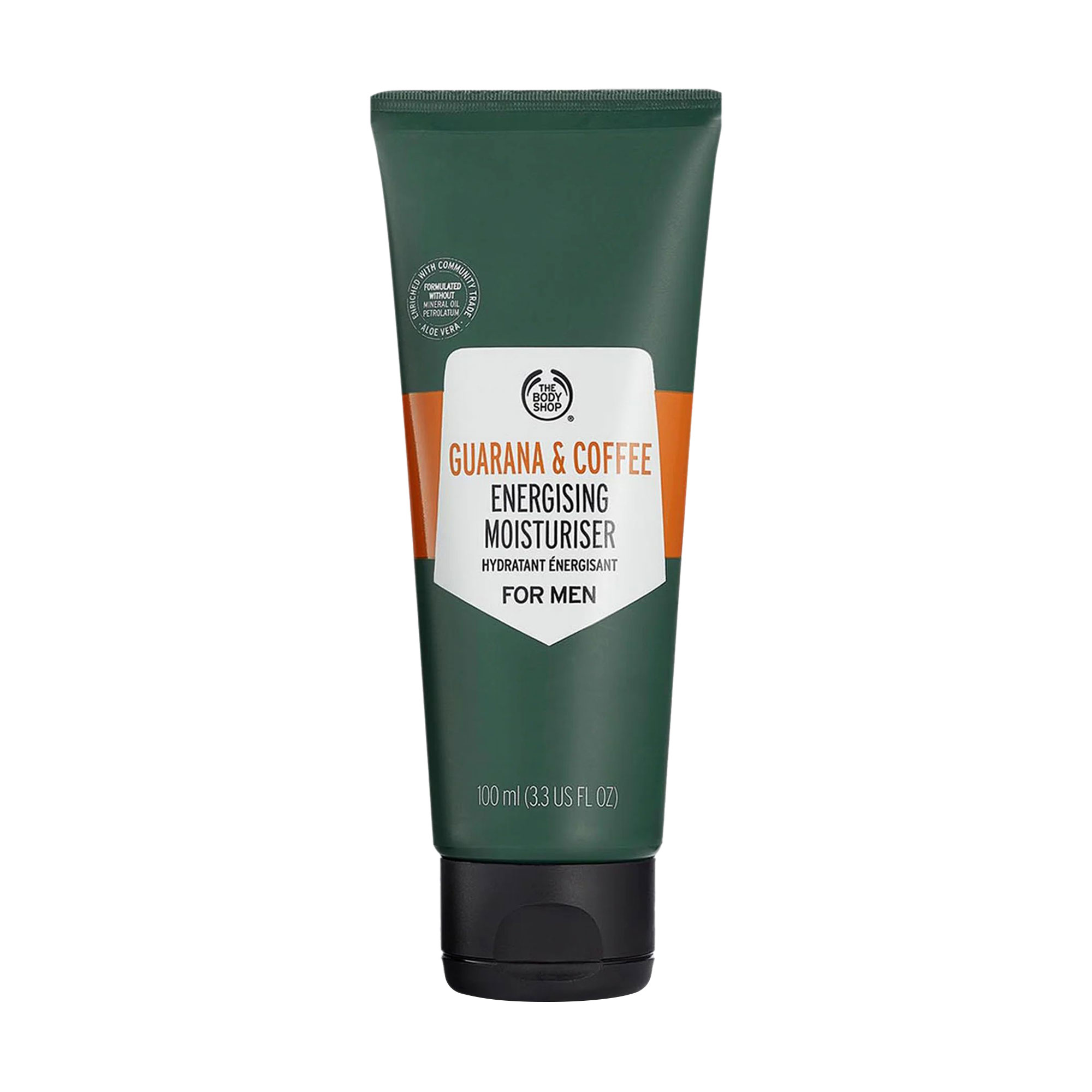 

Чоловічий крем для обличчя The Body Shop Moisturiser Guarana & Coffee, 100 мл