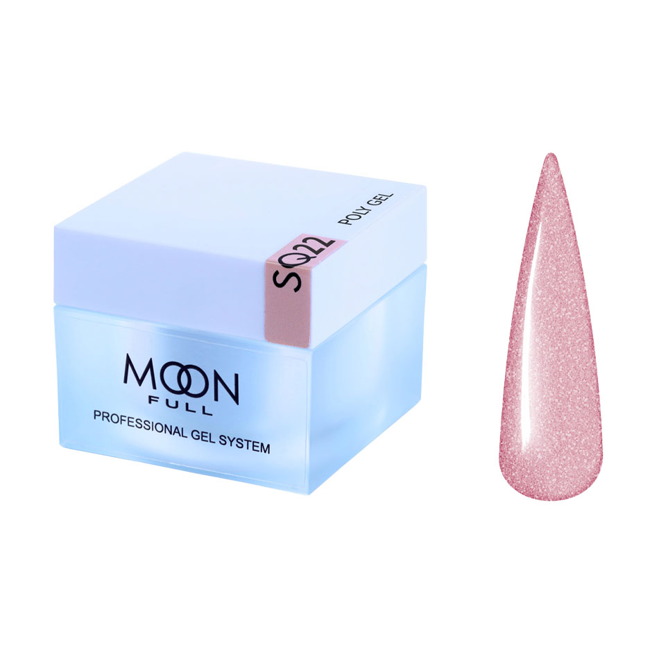 

Полігель для нарощування нігтів Moon Full Poly Gel, SQ22, 30 мл