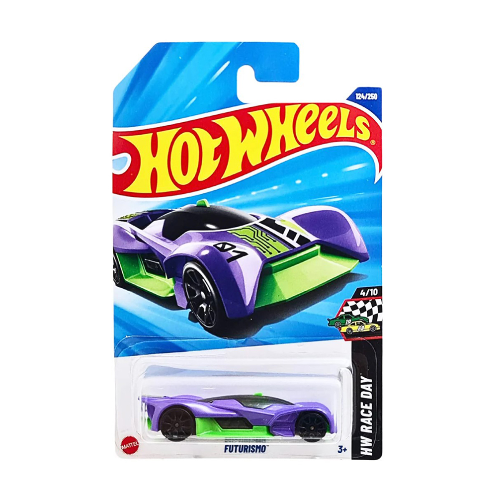 

Базовий автомобіль Hot Wheels Futurismo, фіолетовий з зеленим, від 3 років, 11*3.5*11 см (5785)