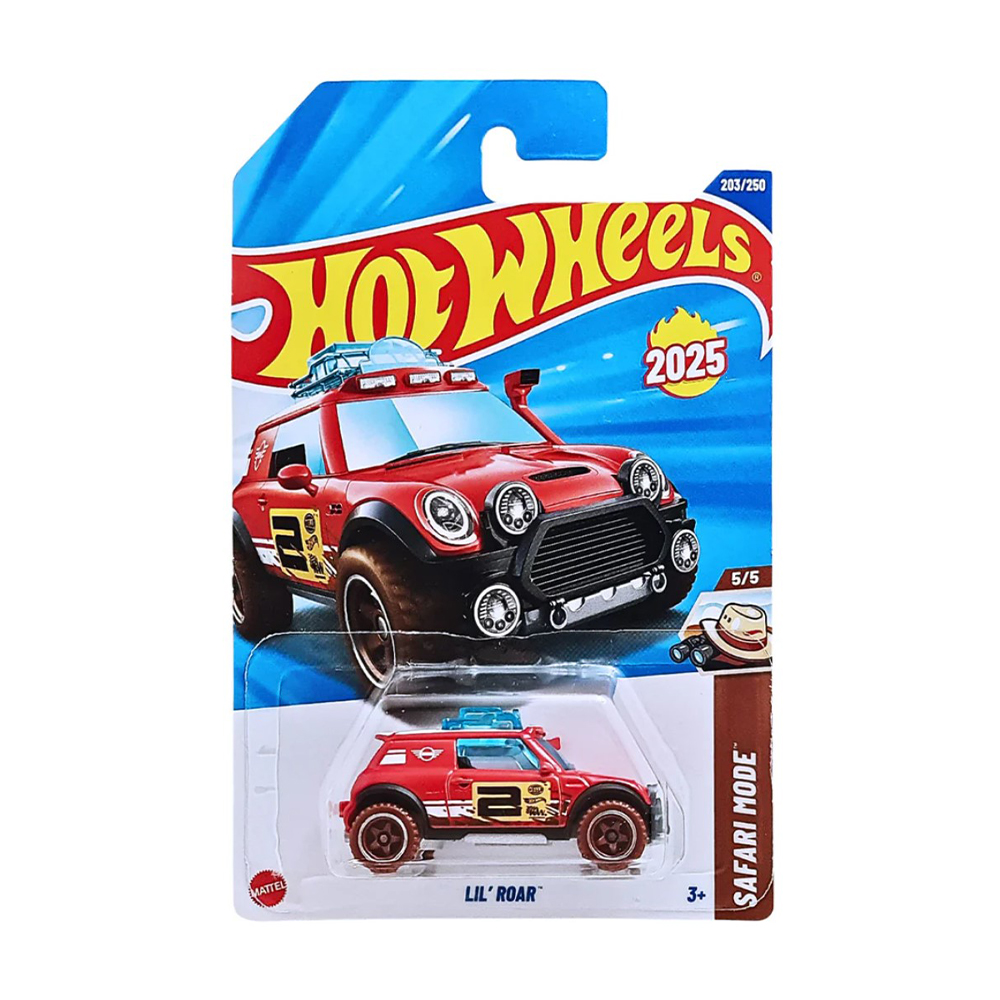 

Базовий автомобіль Hot Wheels Lil Roar, червоний з білим верхом, від 3 років, 11*3.5*11 см (5785)