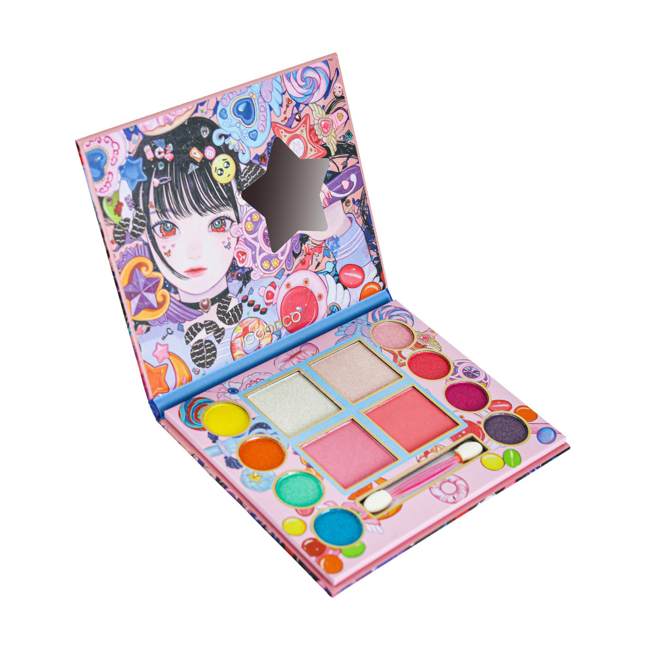 

Набір дитячої декоративної косметики Igoodco 12 Color Eye & Face Palette, від 5 років (IG2943)