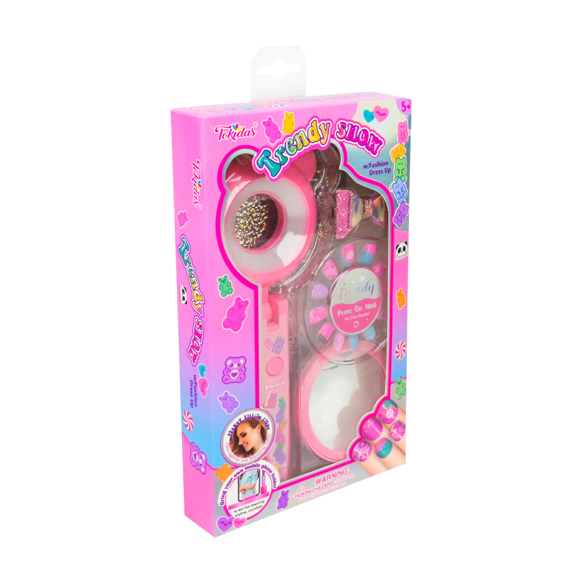 

Набір дитячої декоративної косметики Tokidas Trendy Show, від 5 років (T257S)