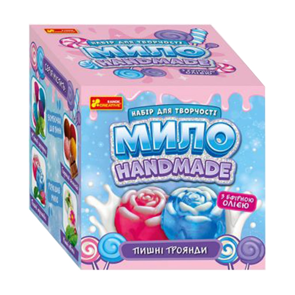 

Дитячий набір для творчості Ranok-Creative Мило своїми руками Пишні троянди, від 8 років (400874)
