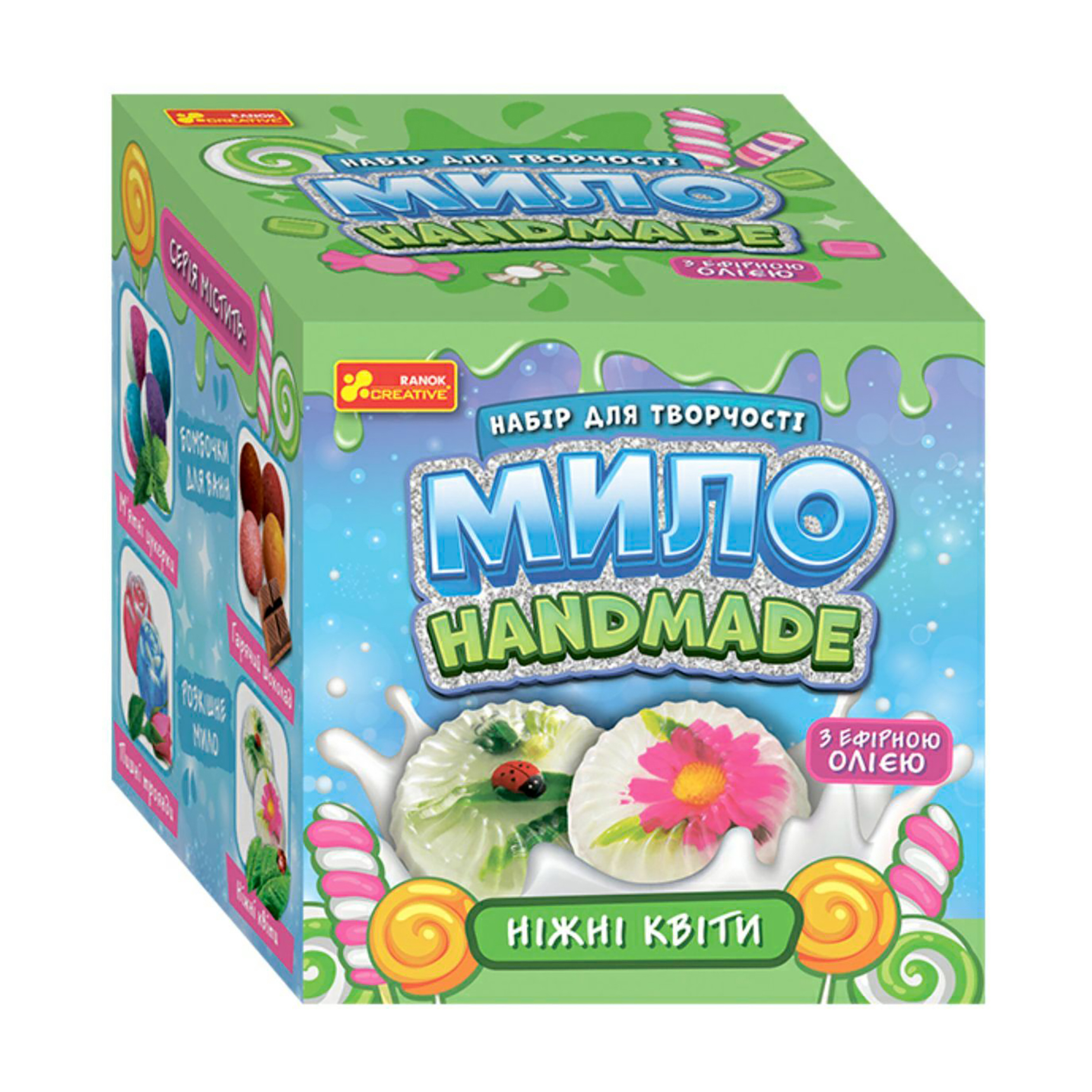 

Дитячий набір для творчості Ranok-Creative Мило своїми руками Ніжні квіти, від 8 років (400875)