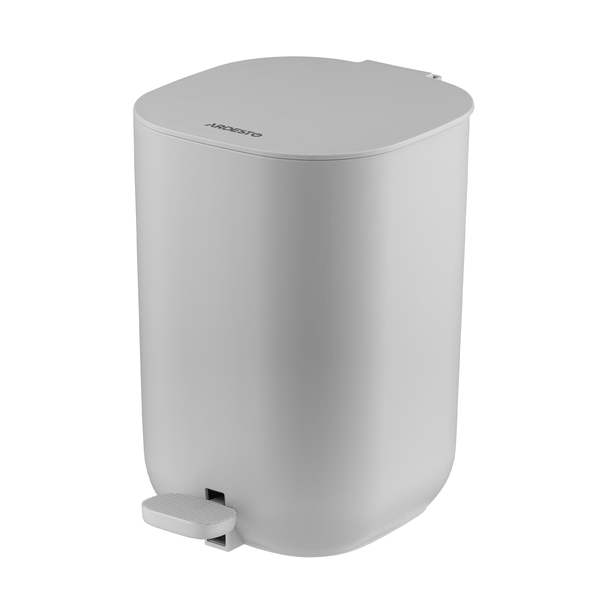 

Відро для сміття Ardesto Vigor cіре, з педаллю, 3 л (ARHB3602G)