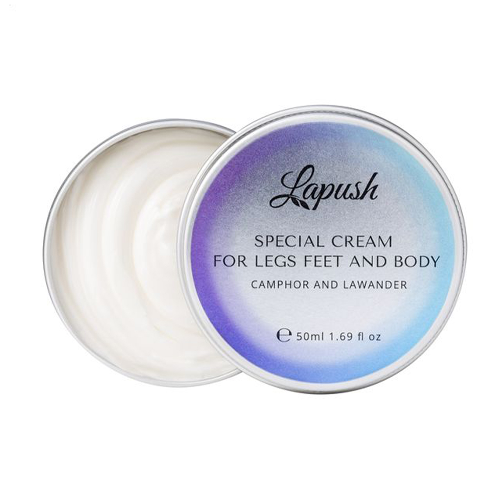 

Крем для ніг та тіла Lapush Special Cream Camphor And Lawander Зігрівальний, 50 мл