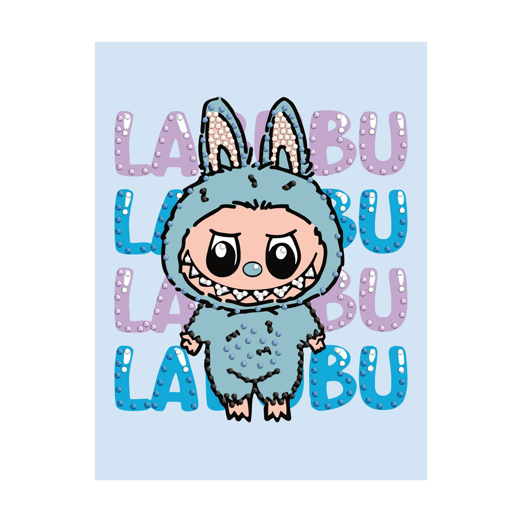 

Алмазна мозаїка Ideyka Він Лабубу, з частковою викладкою, 15*20 см (AMV1228)