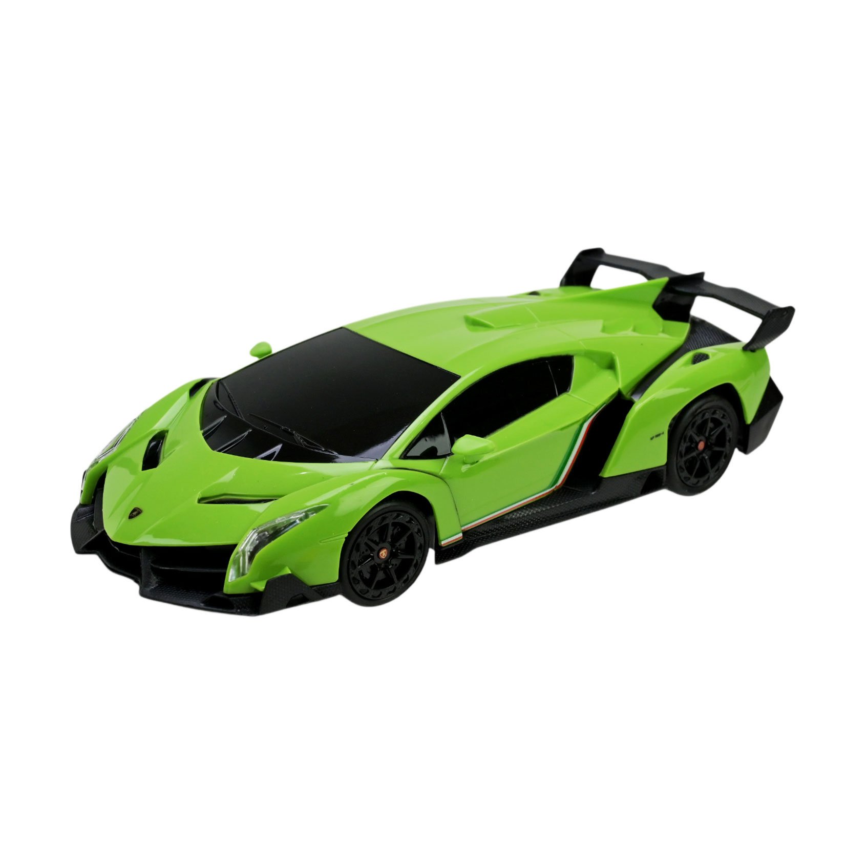 

Автомодель Powermotors Lamborgini Veneno 1:24, на радіокеруванні, 20*8.5*4.5 см, зелена, від 6 років (PM2410 GREEN)