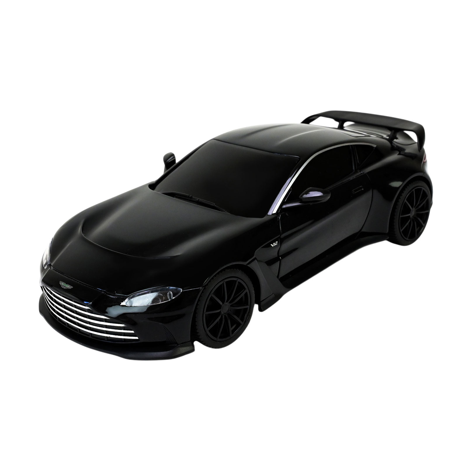 

Автомодель Powermotors Aston Martin V12 Vantage 2022 1:24, на радіокеруванні, 18*8*6 см, чорна, від 6 років (PM2412 BLACK)