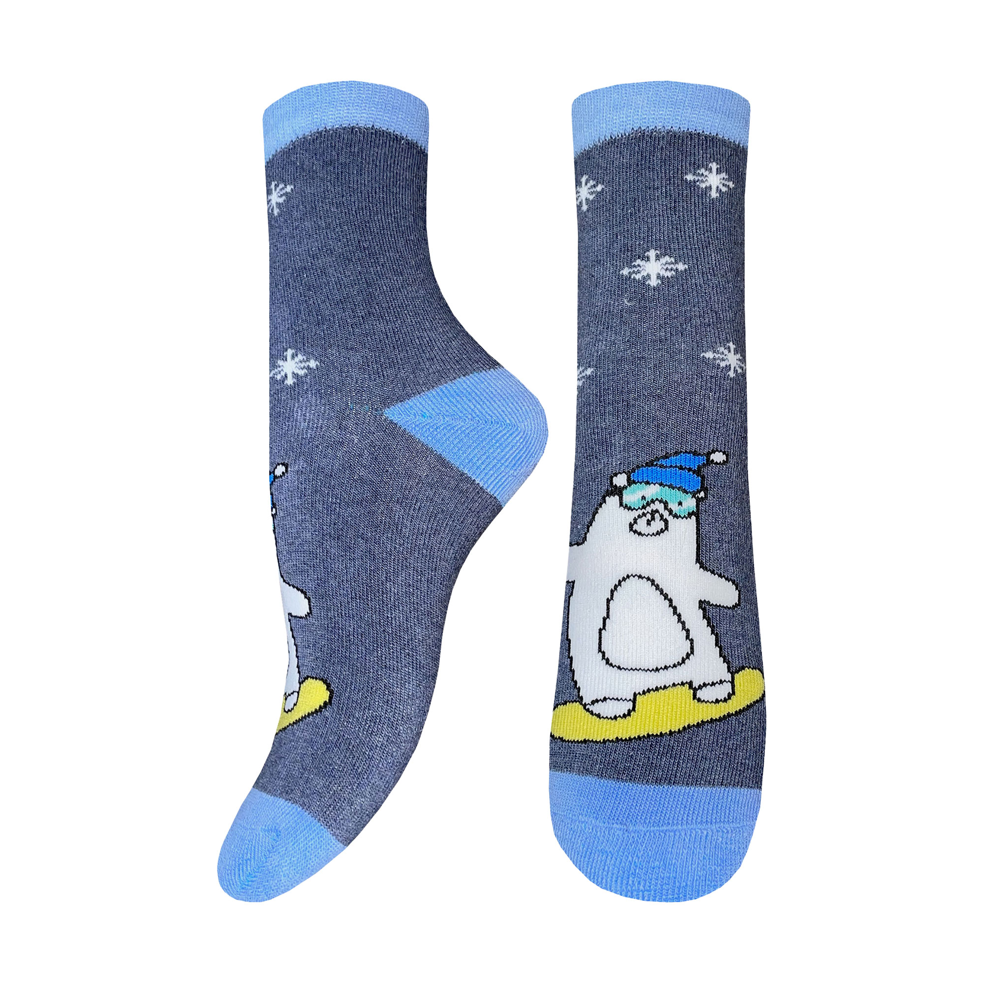 

Шкарпетки дитячі Легка Хода 9313 темний джинс меланж, розмір 16-18