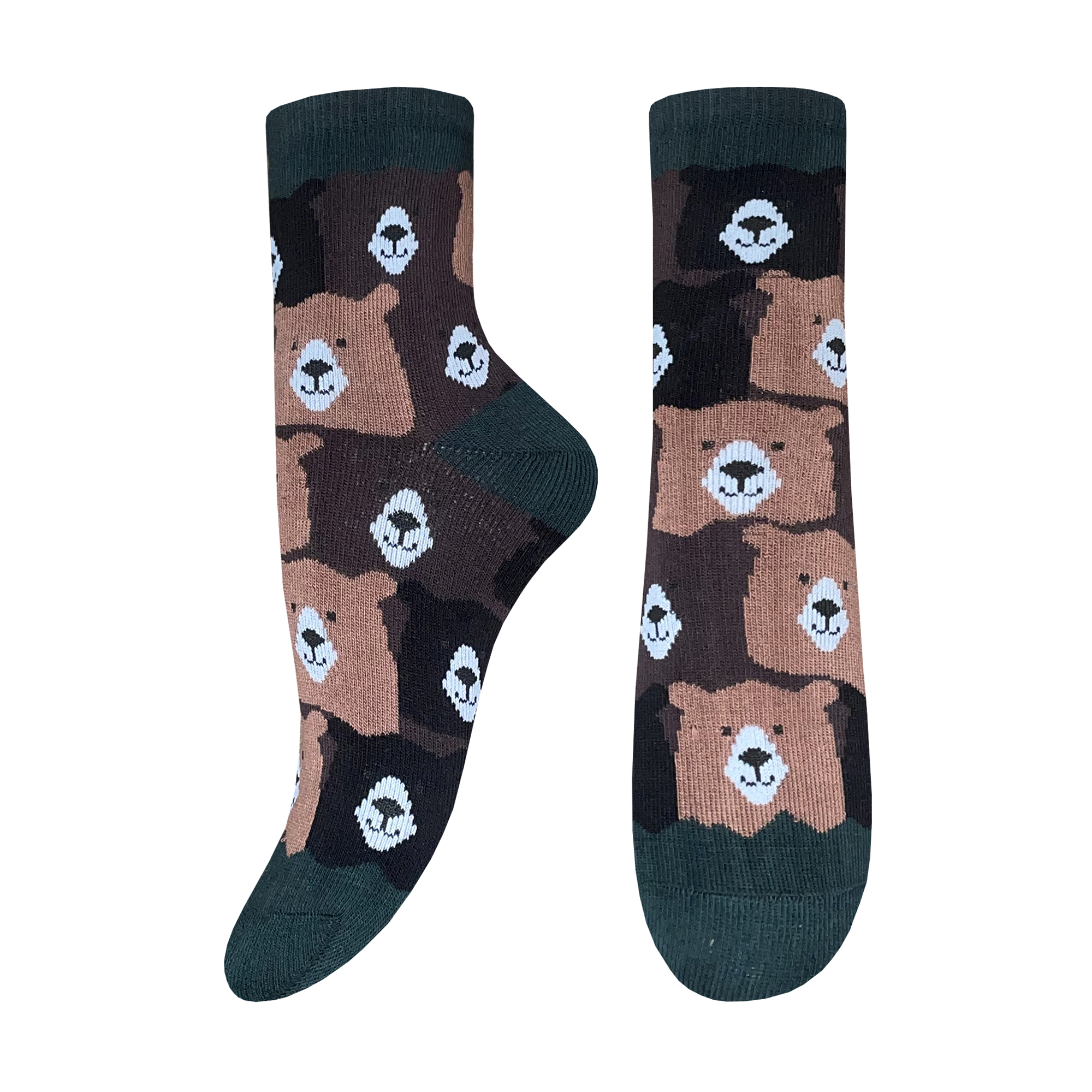 

Шкарпетки дитячі Легка Хода 9376 темно-зелені, розмір 20-22