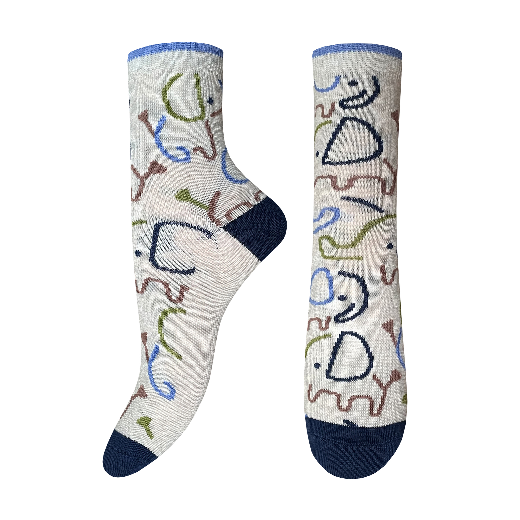 

Шкарпетки дитячі Легка Хода 9445 беж меланж, розмір 16-18