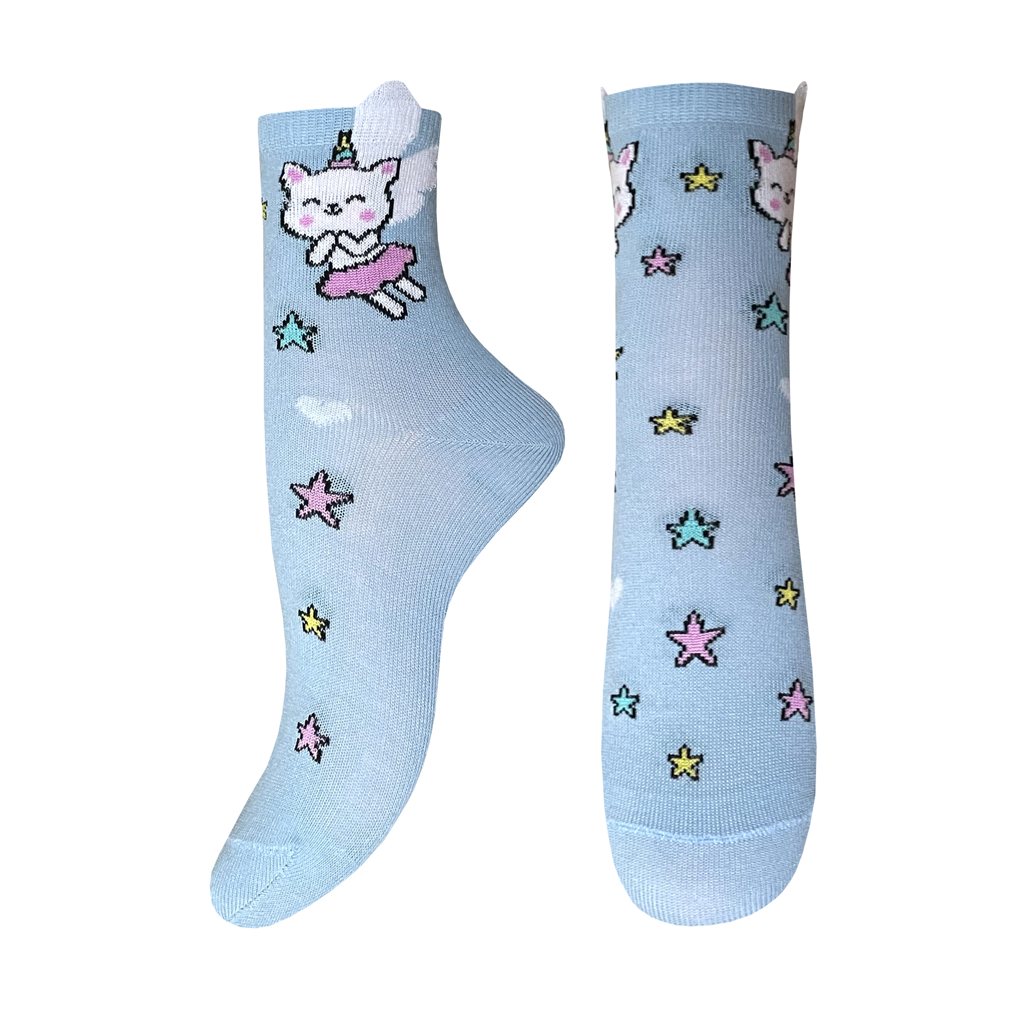 

Шкарпетки дитячі Легка Хода 9449 темно-блакитні, розмір 18-20