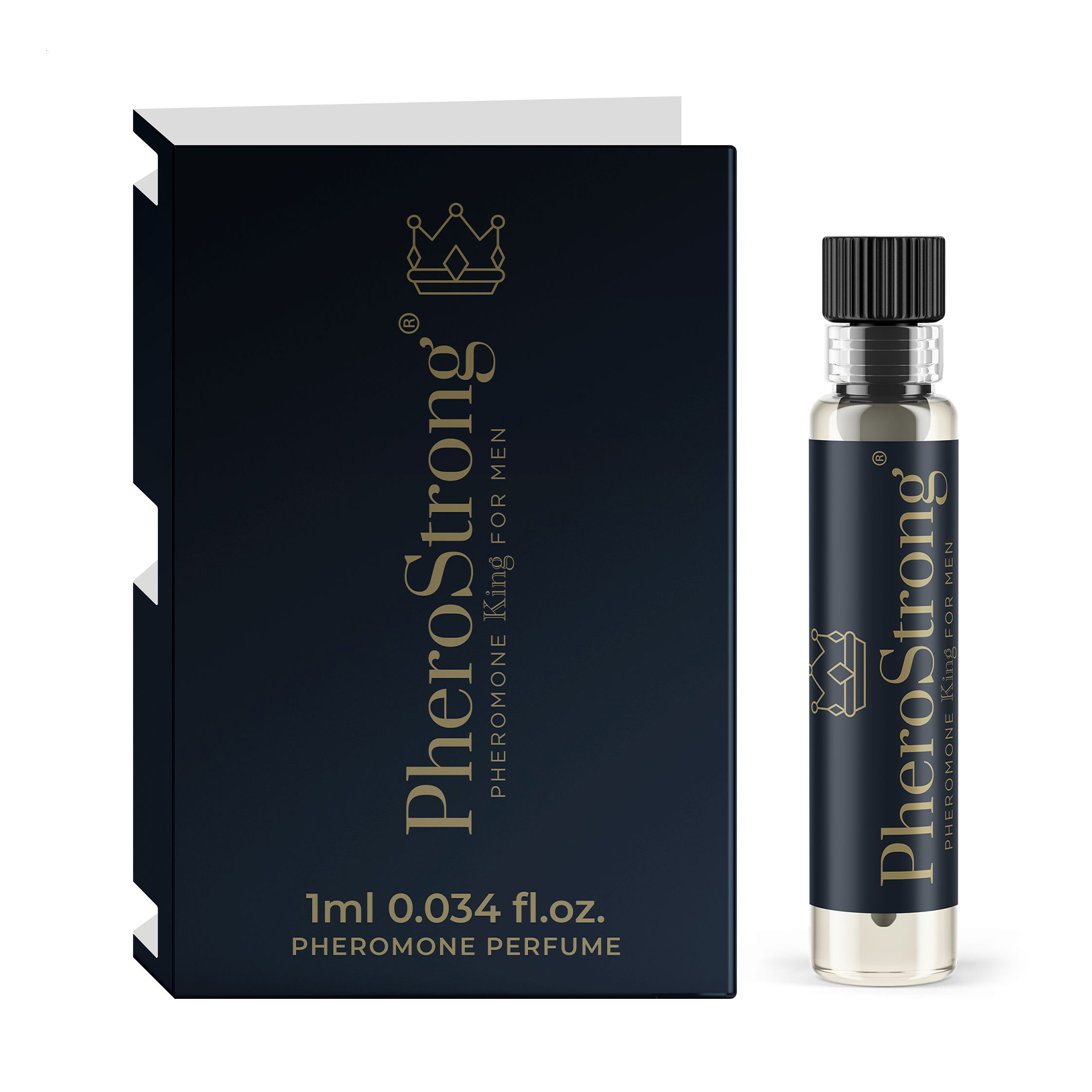 

Парфуми чоловічі PheroStrong King For Men Pheromone Perfume з феромонами, 1 мл (пробник)