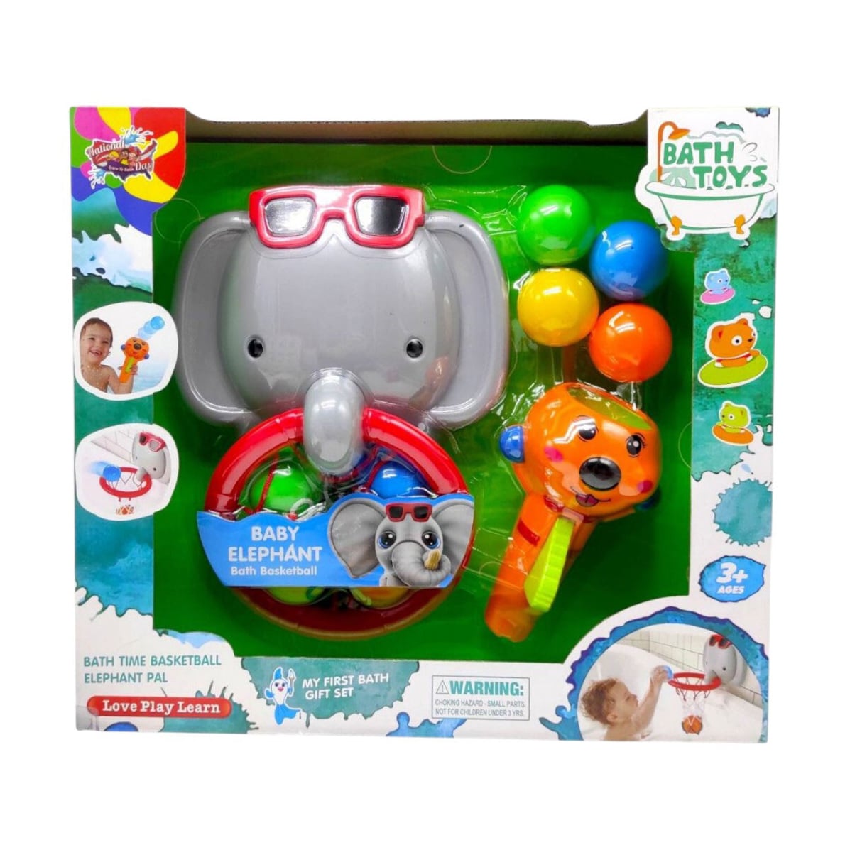 

Іграшка для купання YG Toys Слоник, від 3 років, 35*8.5*32 см (33555)