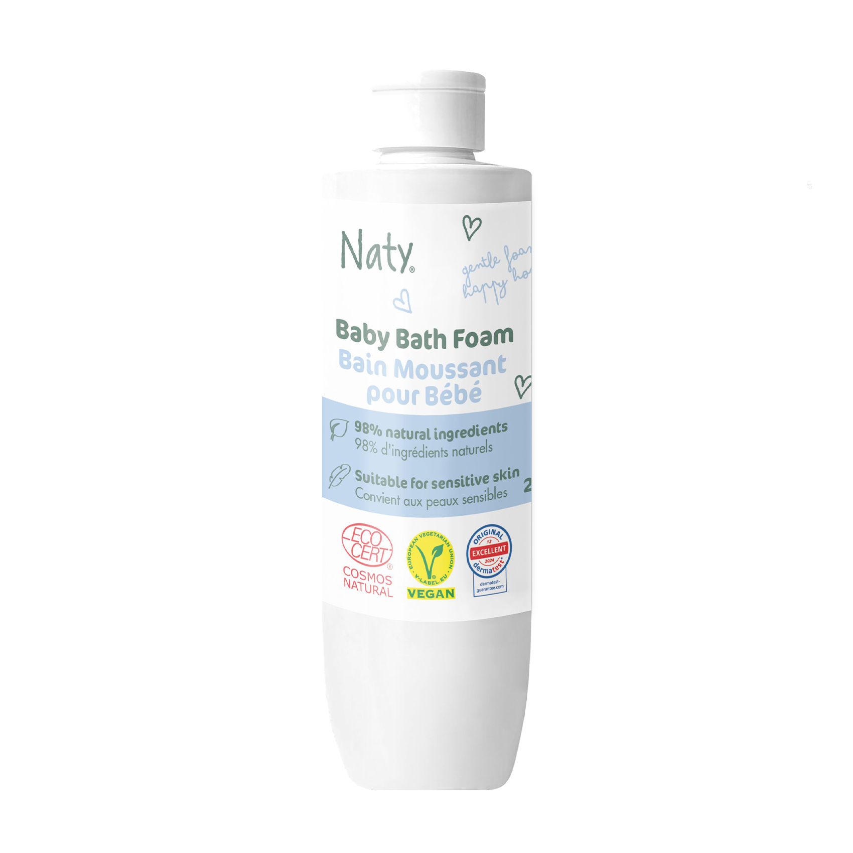 

Дитяча піна для ванни ECO by Naty Baby Bath Foam, 240 мл