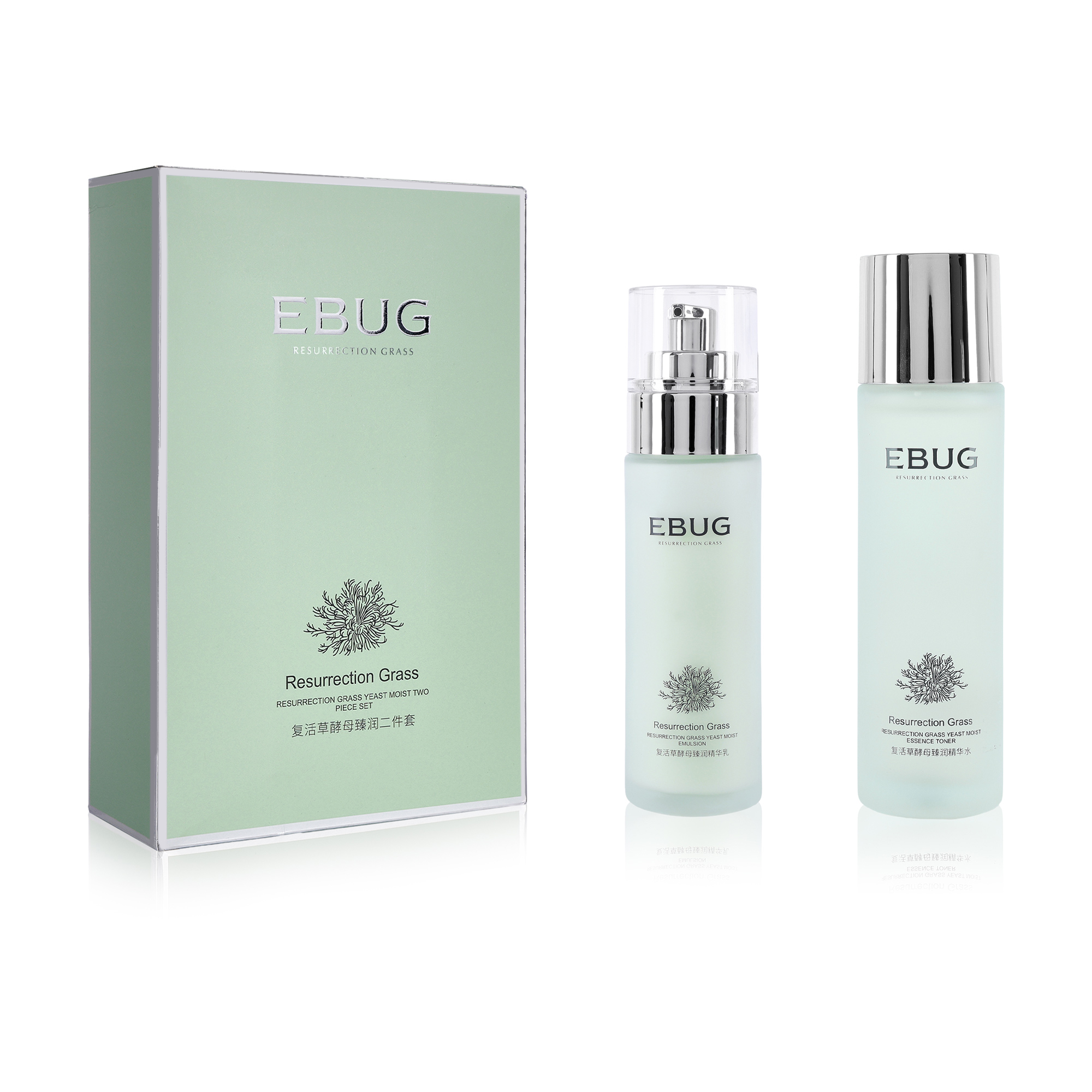 

Подарунковий набір для догляду за обличчям Ebug (тонер, 120 мл + емульсія, 80 мл)