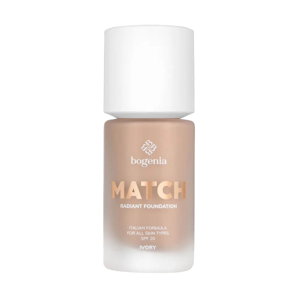 

Тональний крем для обличчя Bogeniа Pro Match Foundation BG609, SPF 20, 001 Ivory, 35 мл