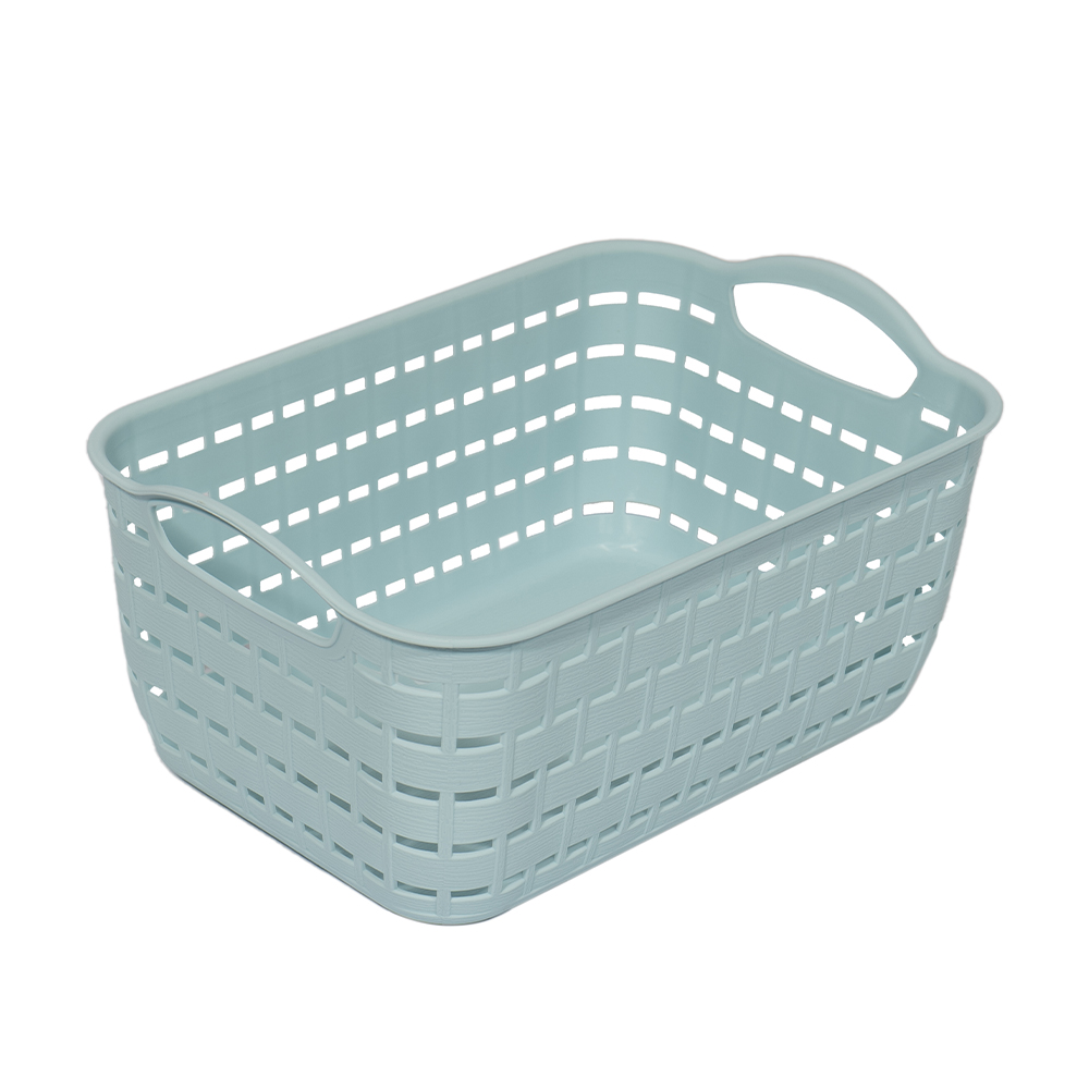 

Кошик для зберігання Kornel пластиковий, світло-блакитний, 30*20*14 см (8167)