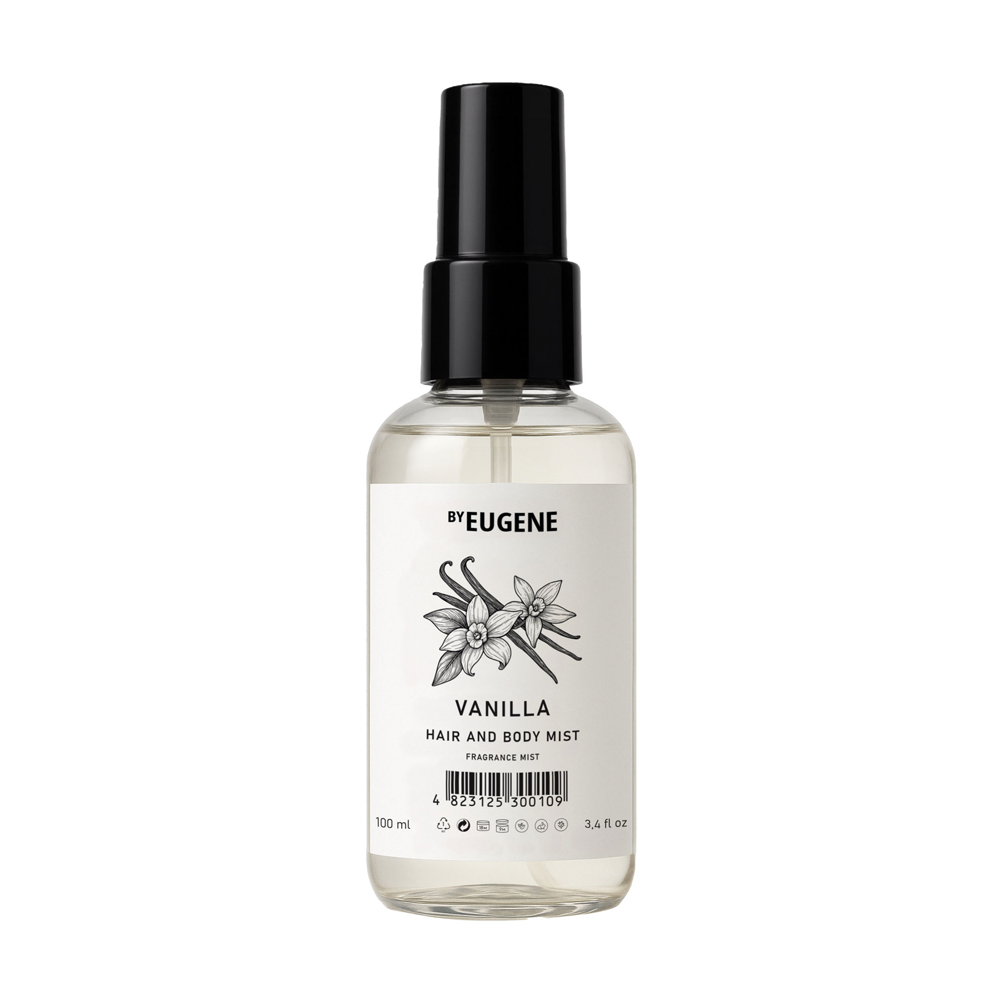 

Парфумований міст для волосся та тіла by Eugene Vanilla Hair And Body Mist, 100 мл