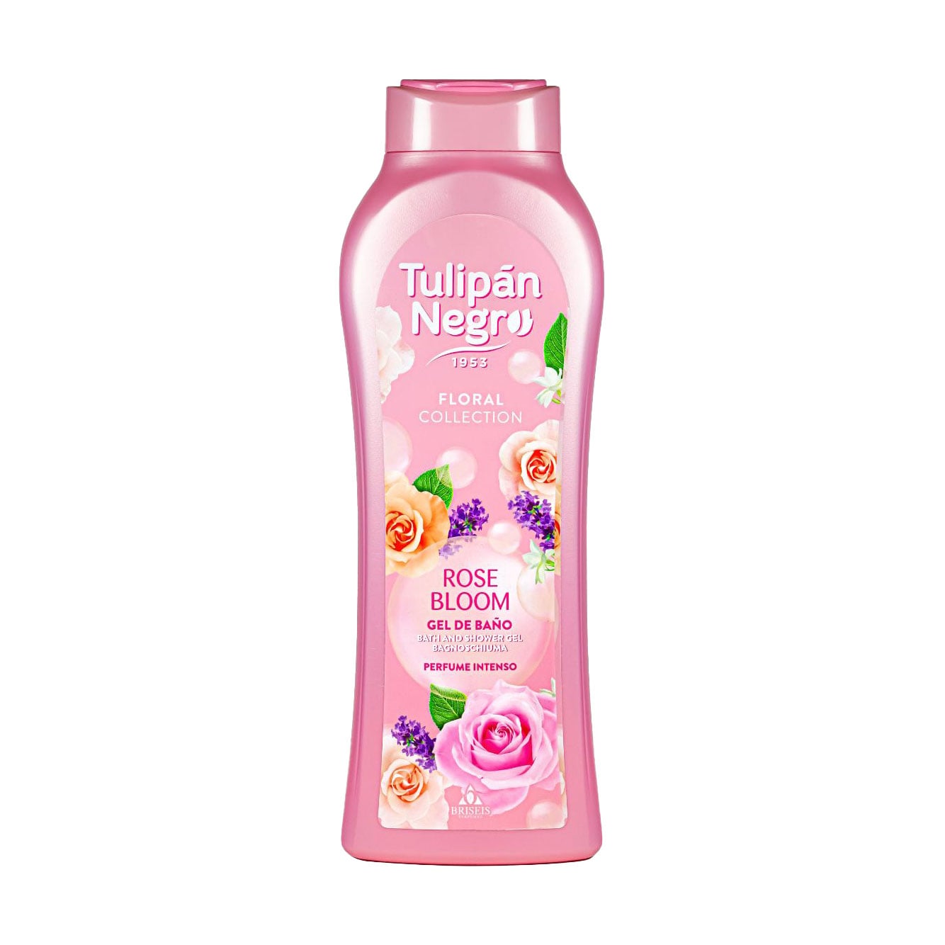 

Парфумований гель для душу Tulipan Negro Floral Collection Bath And Shower Gel Квітка троянди, 650 мл