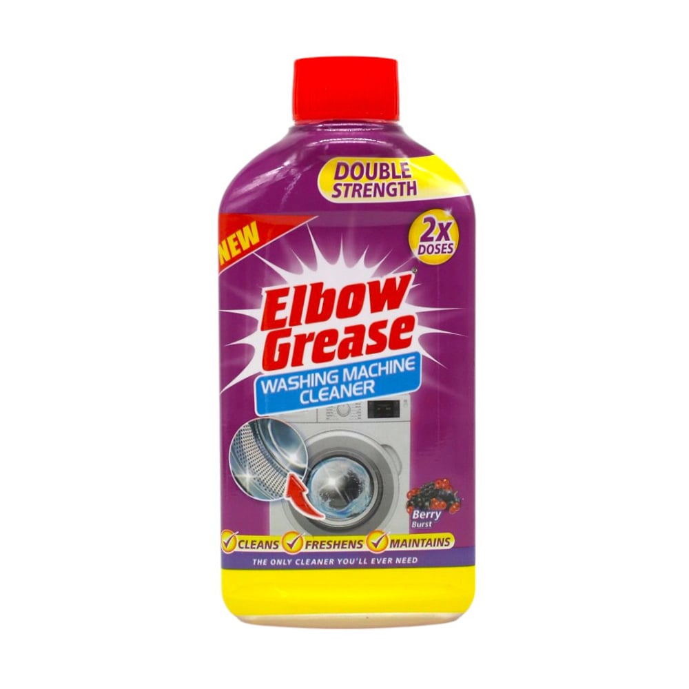 

Засіб для чищення пральних машин Elbow Grease Washing Machine Cleaner Ягоди, 250 мл