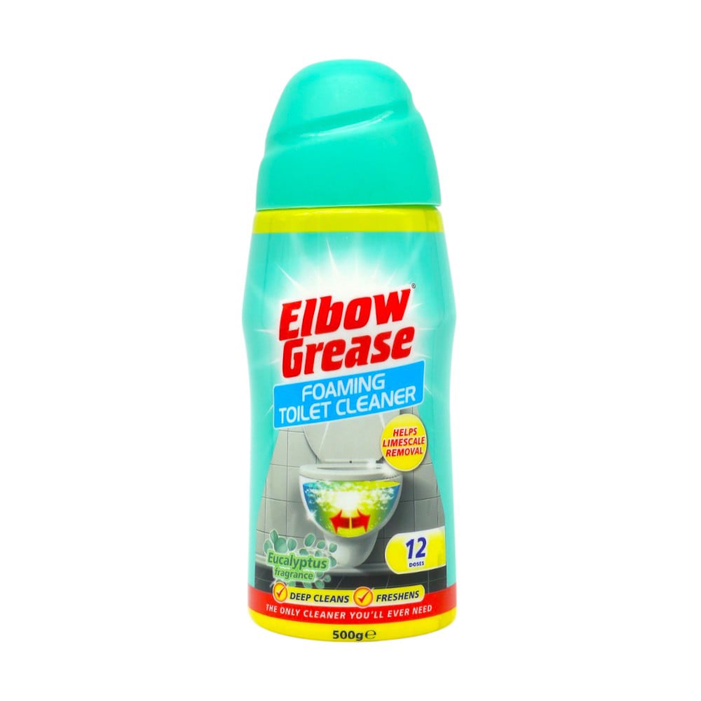 

Піноутворюючий засіб для чищення унітазу Elbow Grease Foaming Toilet Cleaner Евкаліпт, 500 г