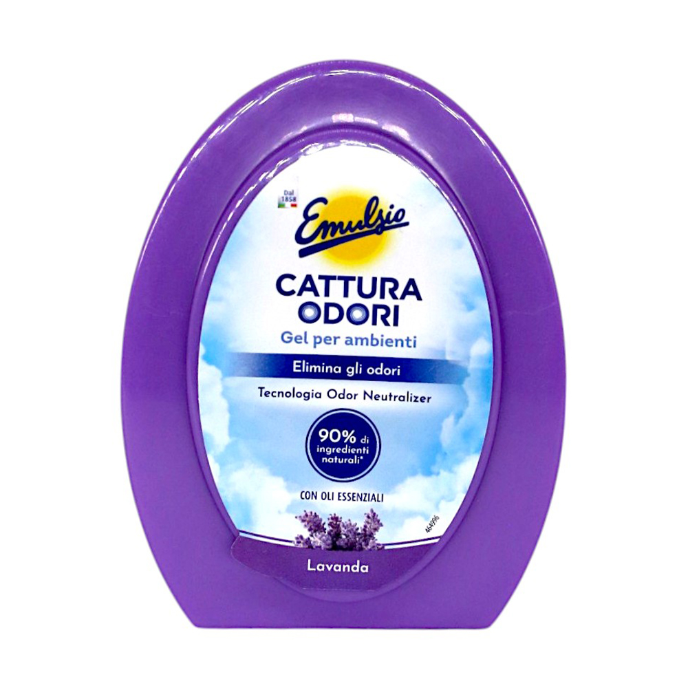 

Гелевий освіжувач повітря Emulsio Лаванда, 150 г