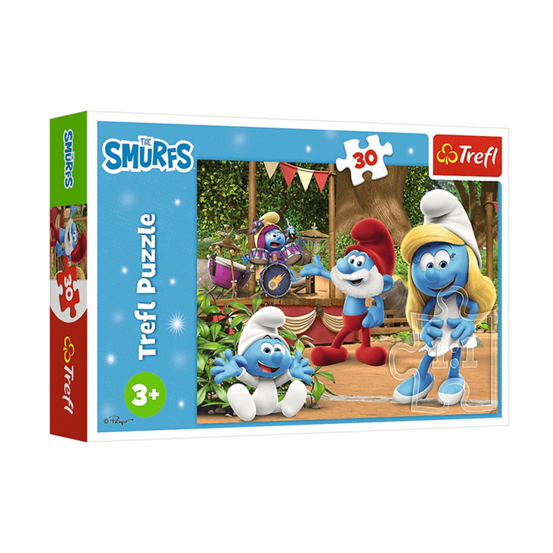 

Пазли Trefl The Smurfs Пригоди смурфіків, від 3 років, 30 елементів (18317)
